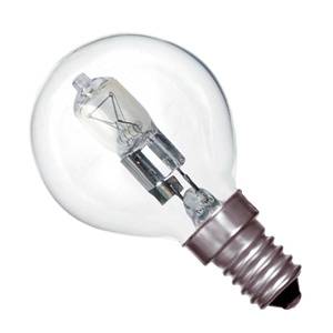 Golf Ball 28w E14/SES 240v Bell Lighting Clear Energy Saving Halogen Light Bulb - 05223