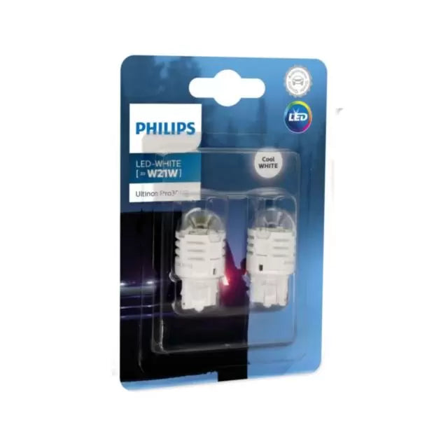 Philips 11065U30CWB2 W3x16d 1.75W W21W (286) LED Bulbs