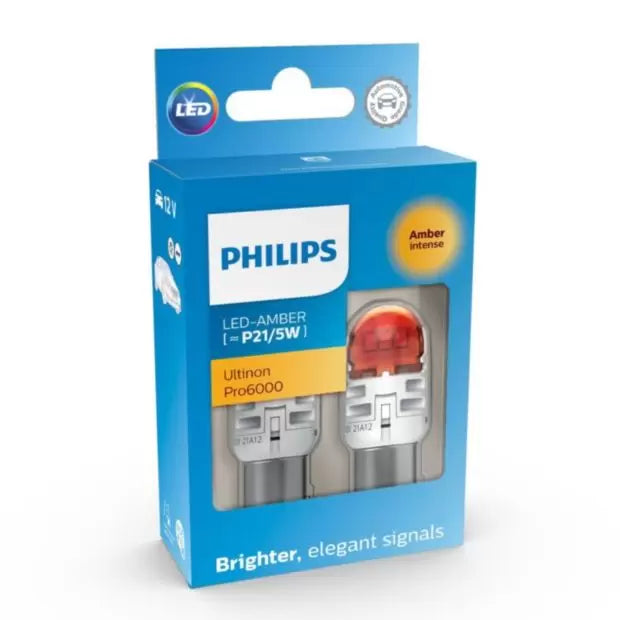 Philips 11499AU60X2 BAY15d P21/5W (380) LED Bulbs