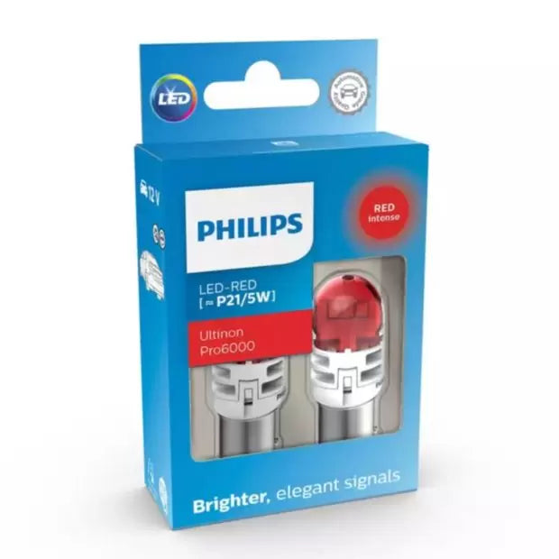 Philips 11499RU60X2 BAY15D Ultin Pro6000 2 LED Bulbs
