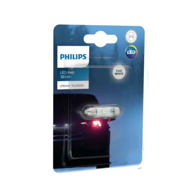 Philips 11854U30CWB1 SV8.5 LED 1 Number Plate Bulbs
