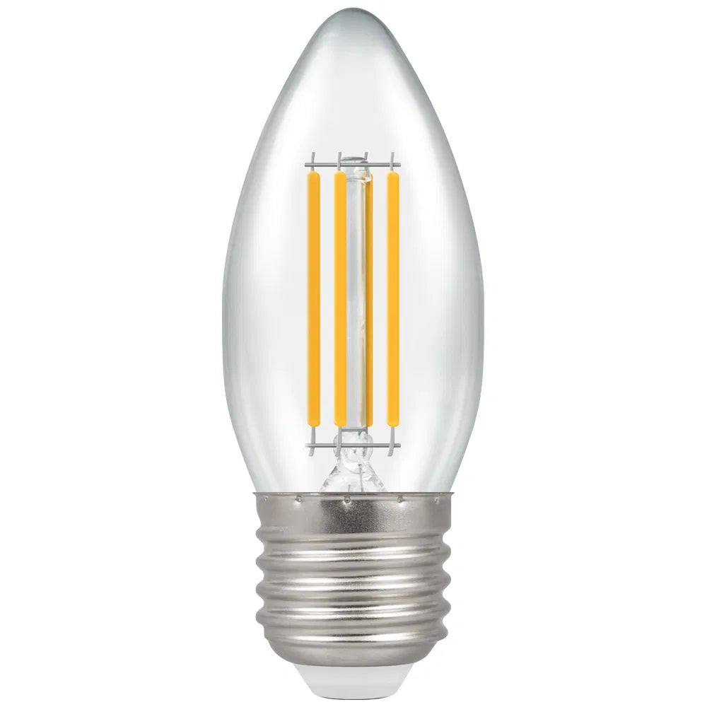 Crompton 12776 LED Candle Filament Clear 6.5W 2700K ES-E27