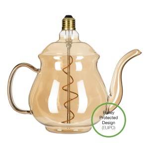 LED Teapot Earl Gold E27 4W 2200K - 142441
