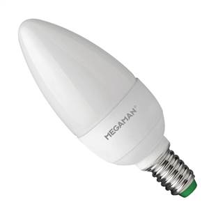LED Candle 3.5w E14/SES 240v Megaman Economy Non-Dimmable Light Bulb - 250 Lumen - 143271
