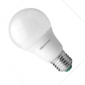 Megaman Non Dimmable Opal 5.5W LED Classic GLS 470lumens E27 -143360 - LG7105.5