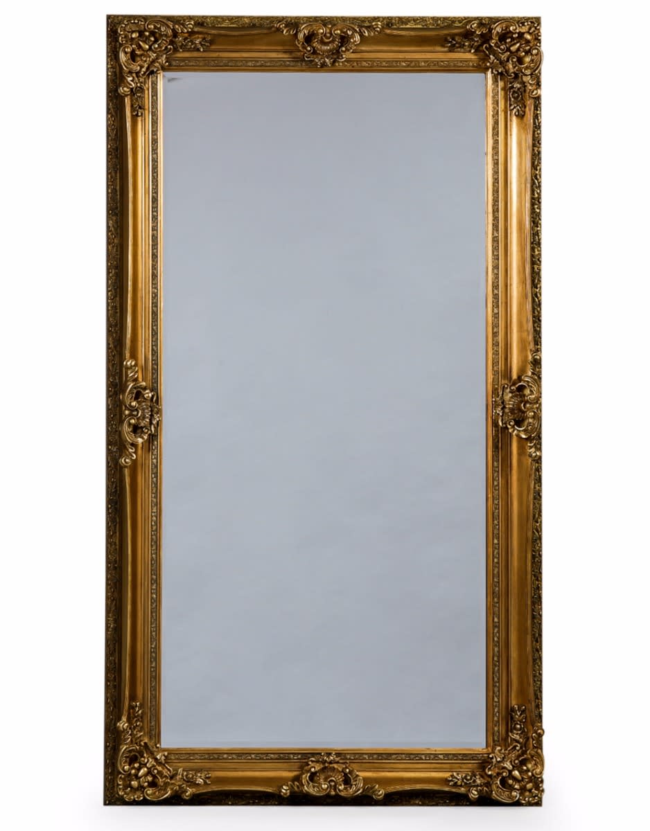 Antique Gold Large Regal Mirror - M292