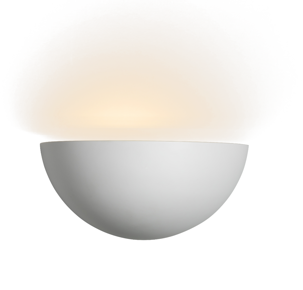 230V E14 40W Uplighter Plaster Wall Light