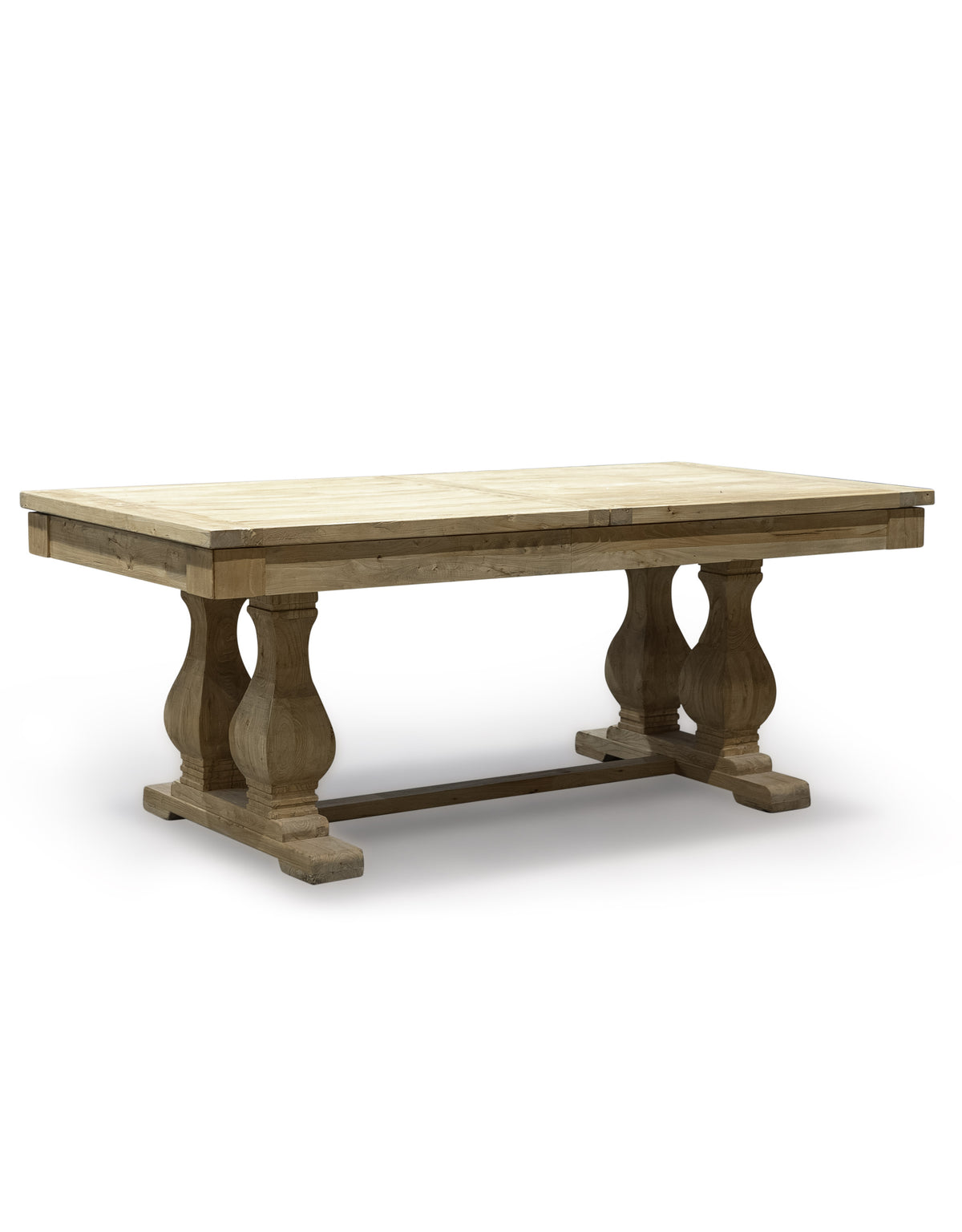 Reclaimed Elm Extending Dining Table - BRT3