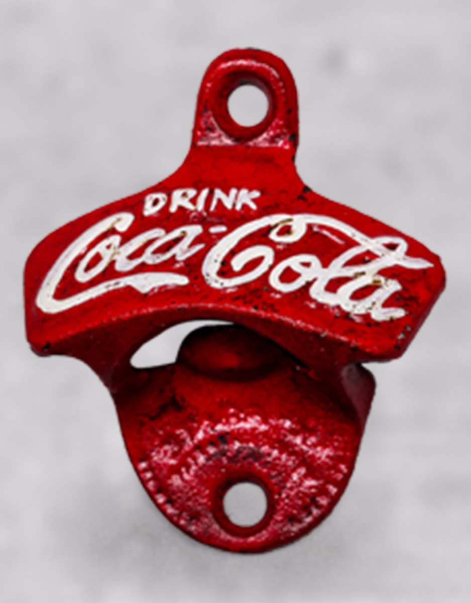 Iron Antique Classic Red Wall Mounted Bottle Opener - STM32