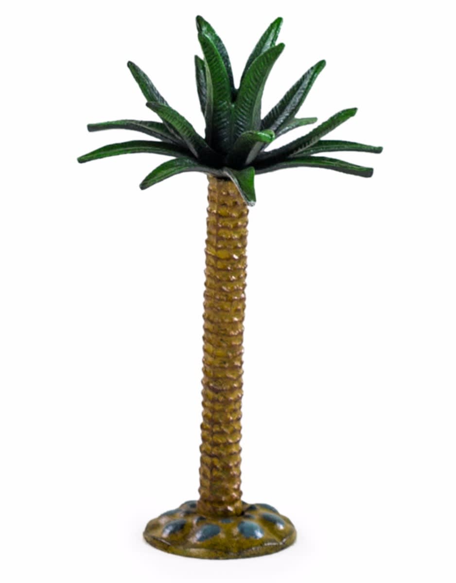 Cast Iron Large Palm Tree Candlestick - STM46