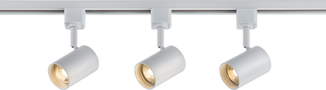 Knightsbridge TRKIT8AW 1 Metre Tracklight Kit - White Track Lighting Knightsbridge - Sparks Warehouse