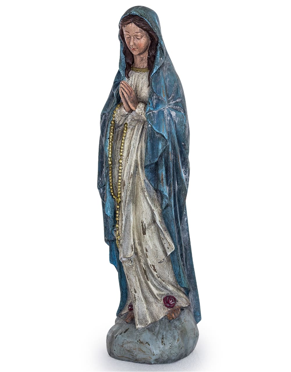 Antiqued Praying Maria Figure - CRT3