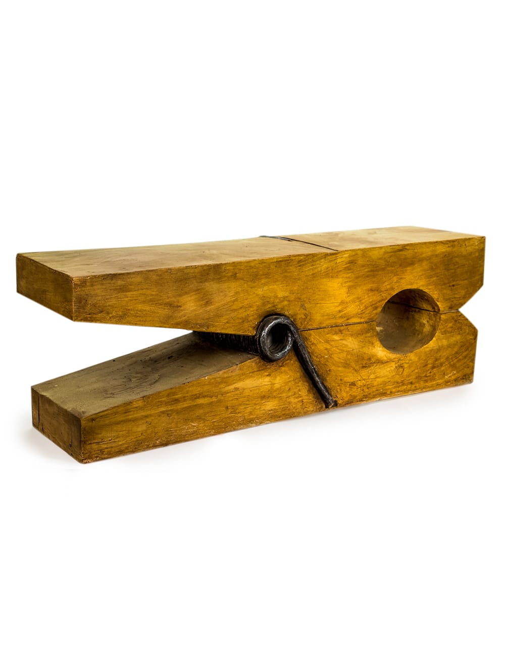 Giant Wooden Effect Clothes Peg Table/Stool - NBR20