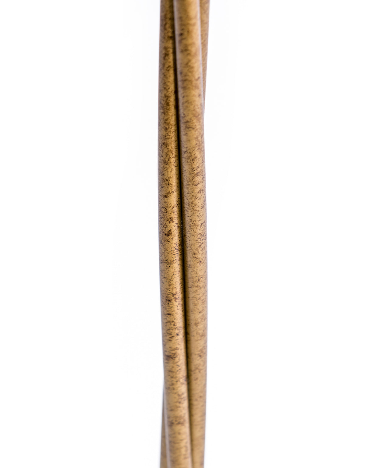 Antique Gold Palm Leaf Floor Lamp - CH282