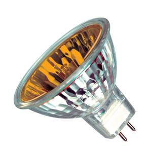 Halogen Spot 35w 12v GU5.3 Amber MR16 12° Light Bulb