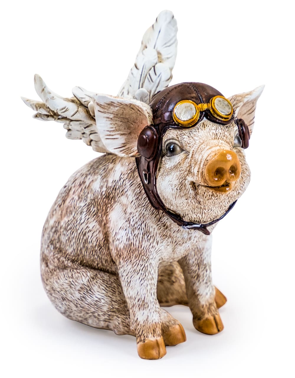 Sitting Piglet Pilot Figure - BD166