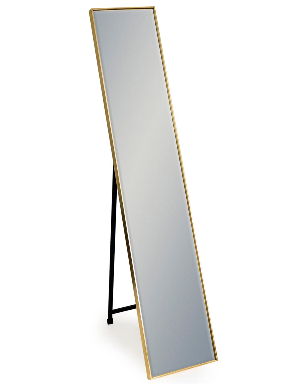 Gold Framed Arden Rectangular Cheval Dressing Mirror - M398