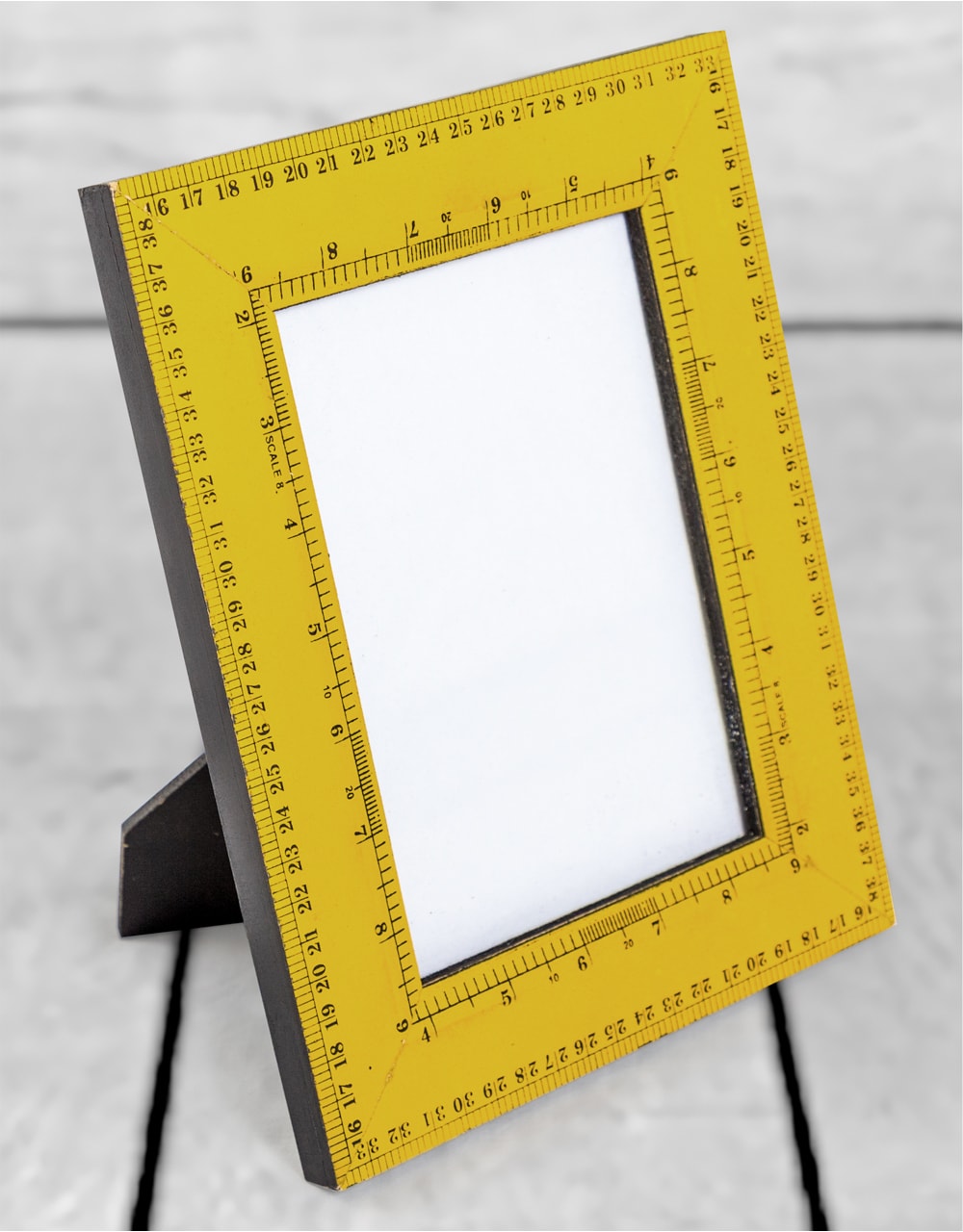 Retro Yellow Ruler 5x7" Photo Frame - EJB21