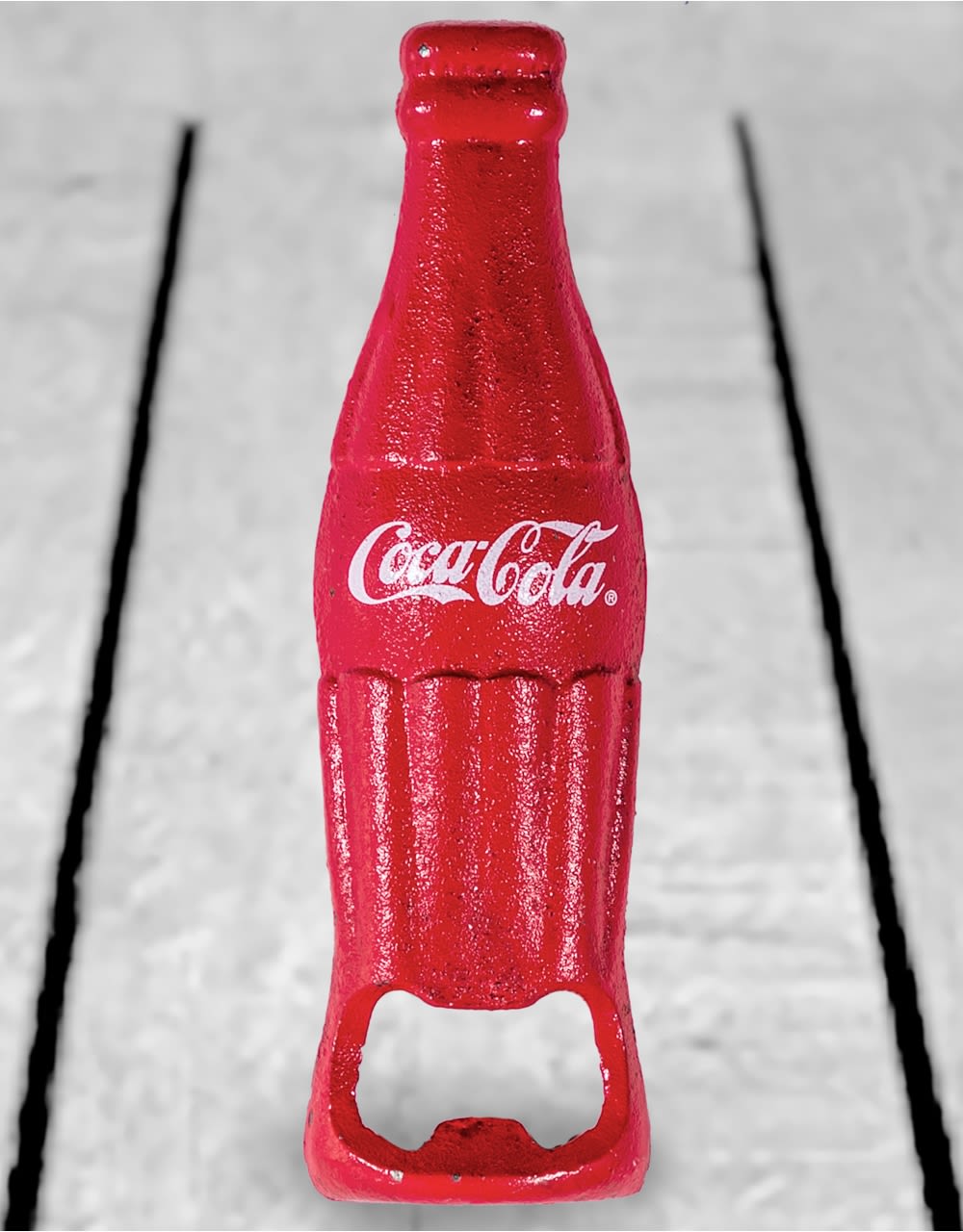 Traditional Red Cola Bottle Opener - STM64