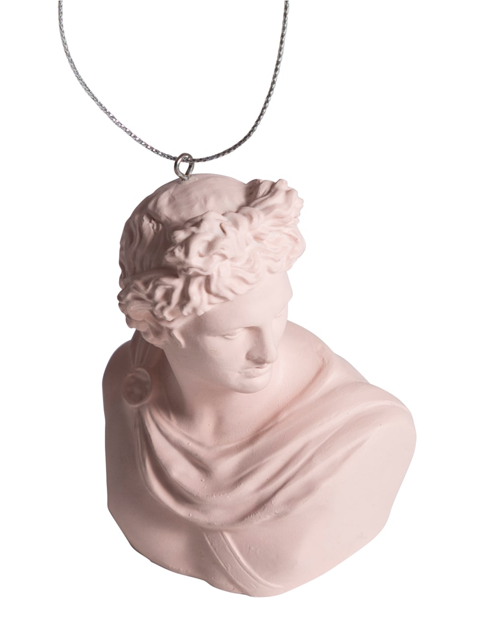 Pink Apollo Bust Hanging Decoration (to be bought in qtys of 8) - CRT98
