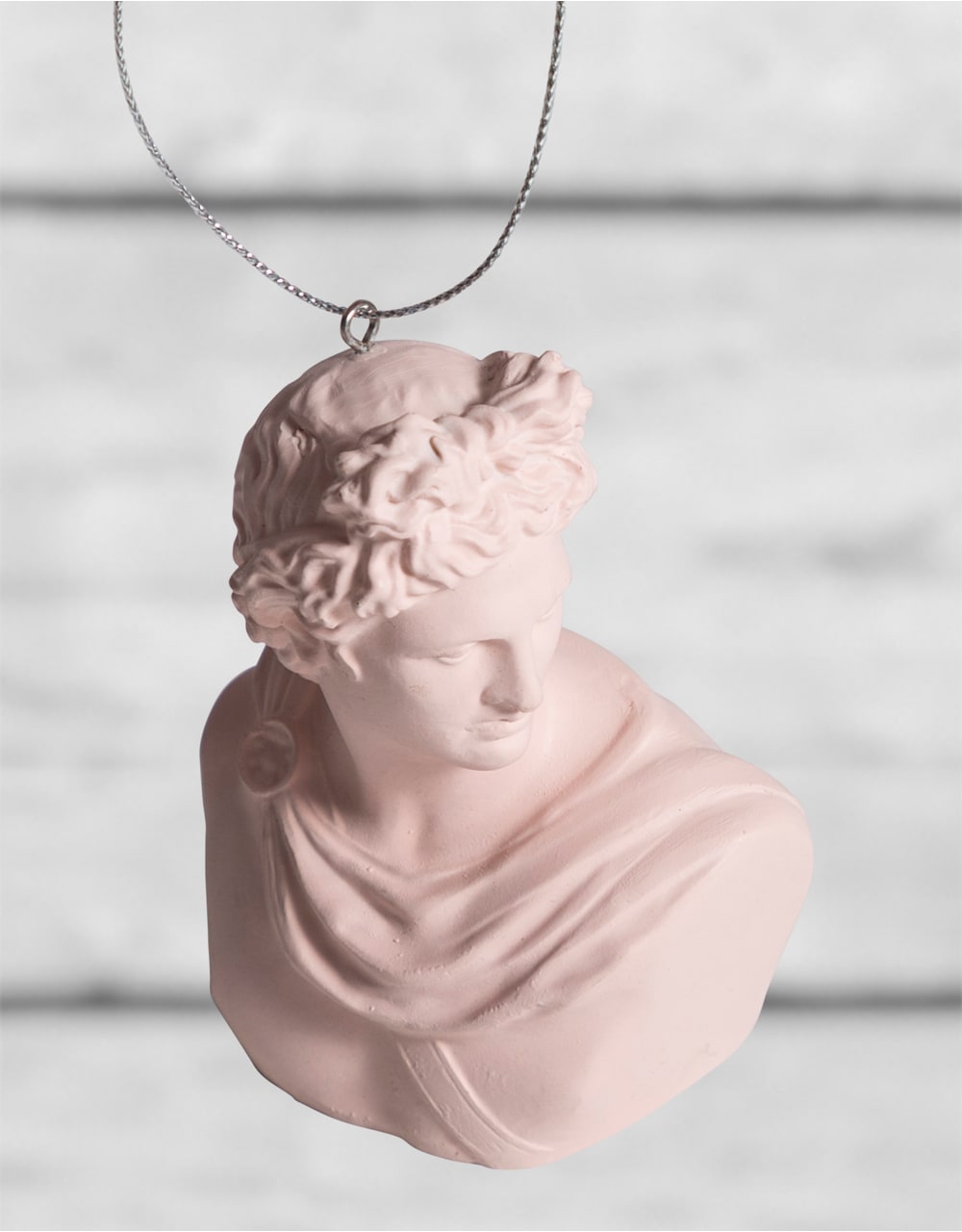 Pink Apollo Bust Hanging Decoration (to be bought in qtys of 8) - CRT98