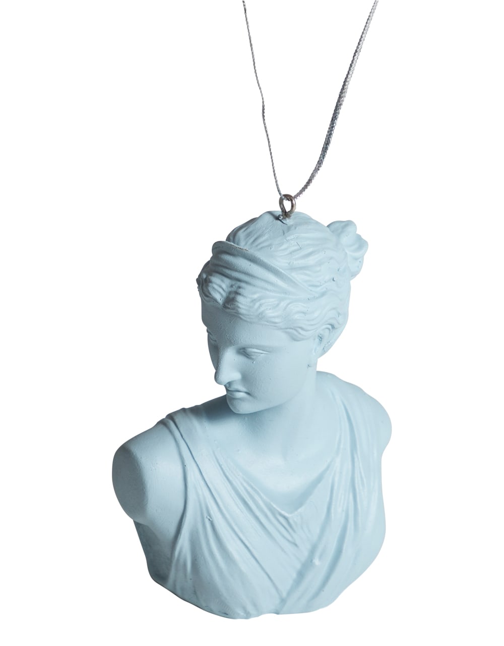Blue Artemis Bust Hanging Decoration (to be bought in qtys of 8) - CRT104