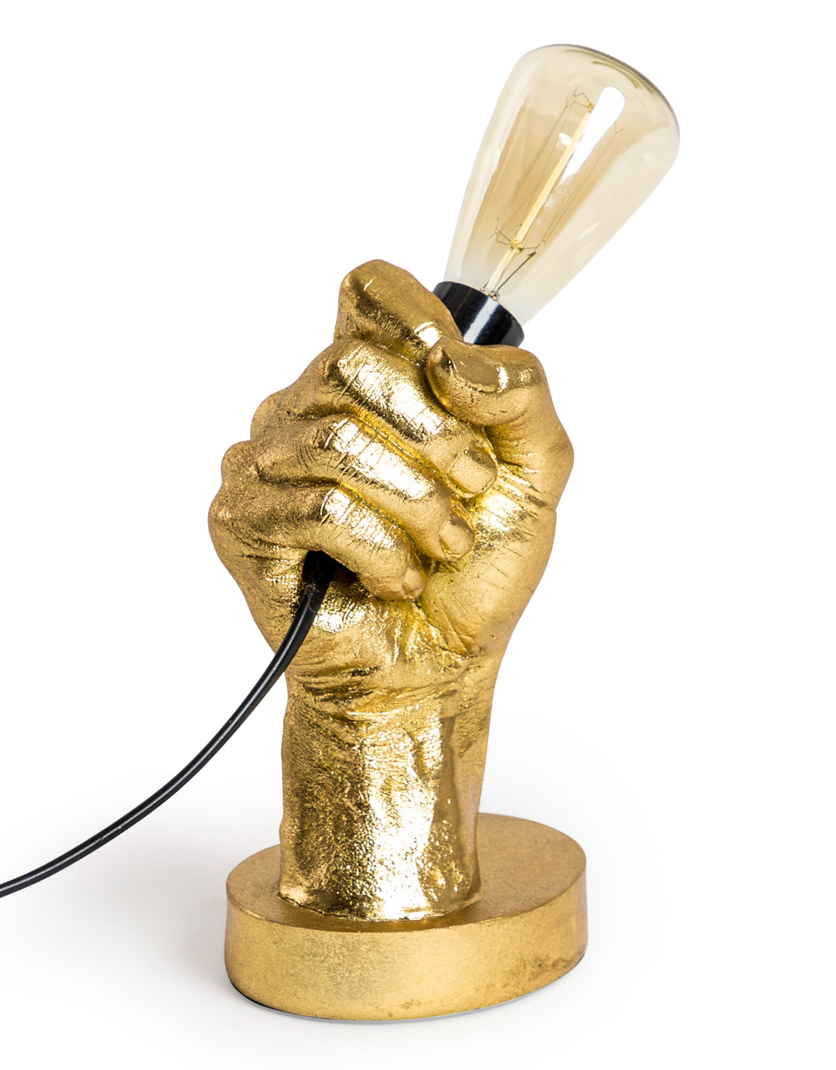 Gold "Hand Held" Table Lamp - DVM40