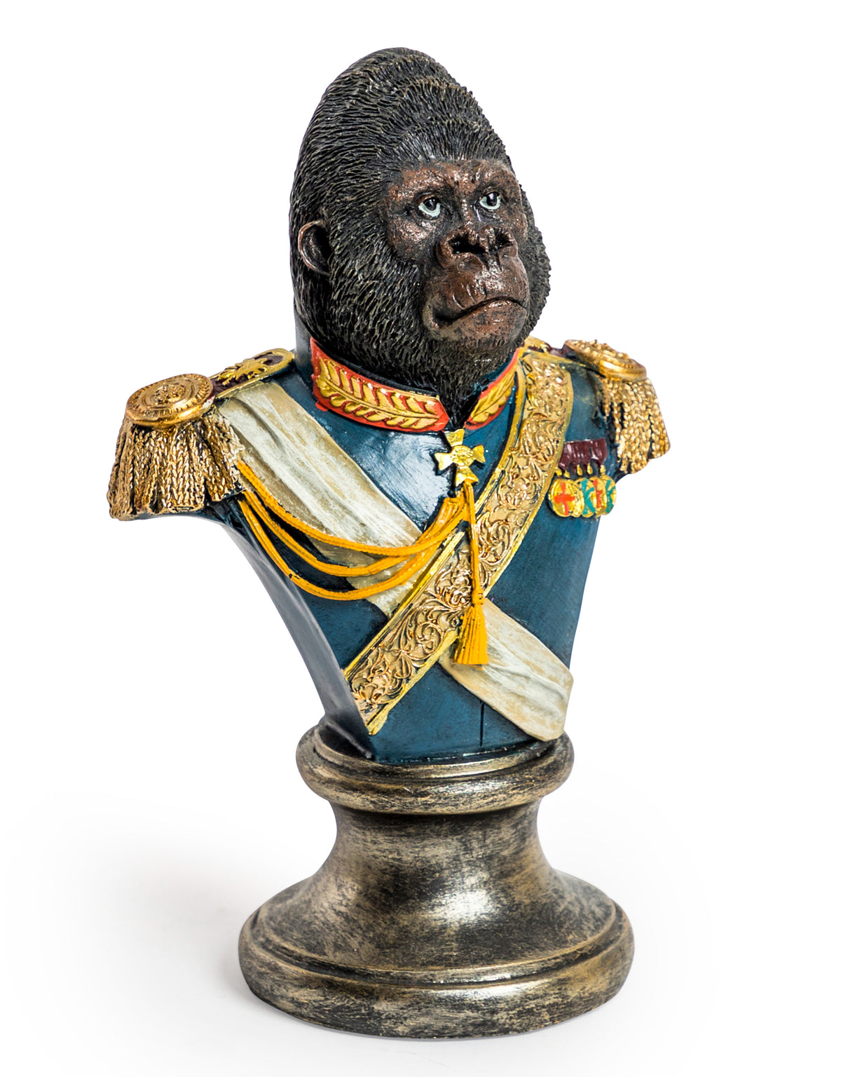 Gentry Gorilla Bust Blue - DVM41