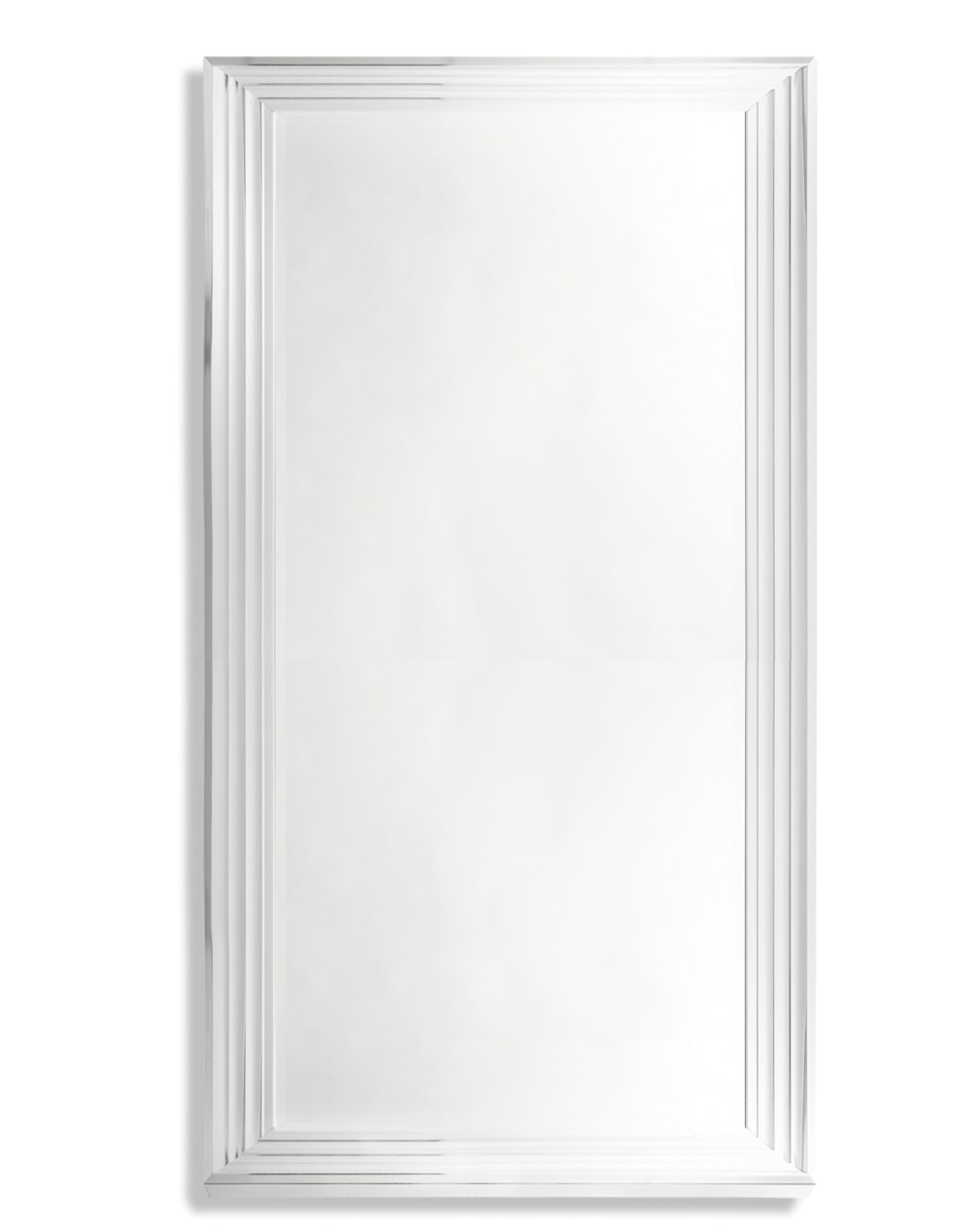 Extra Large Chrome Step-Framed Blackpool Mirror - RS90