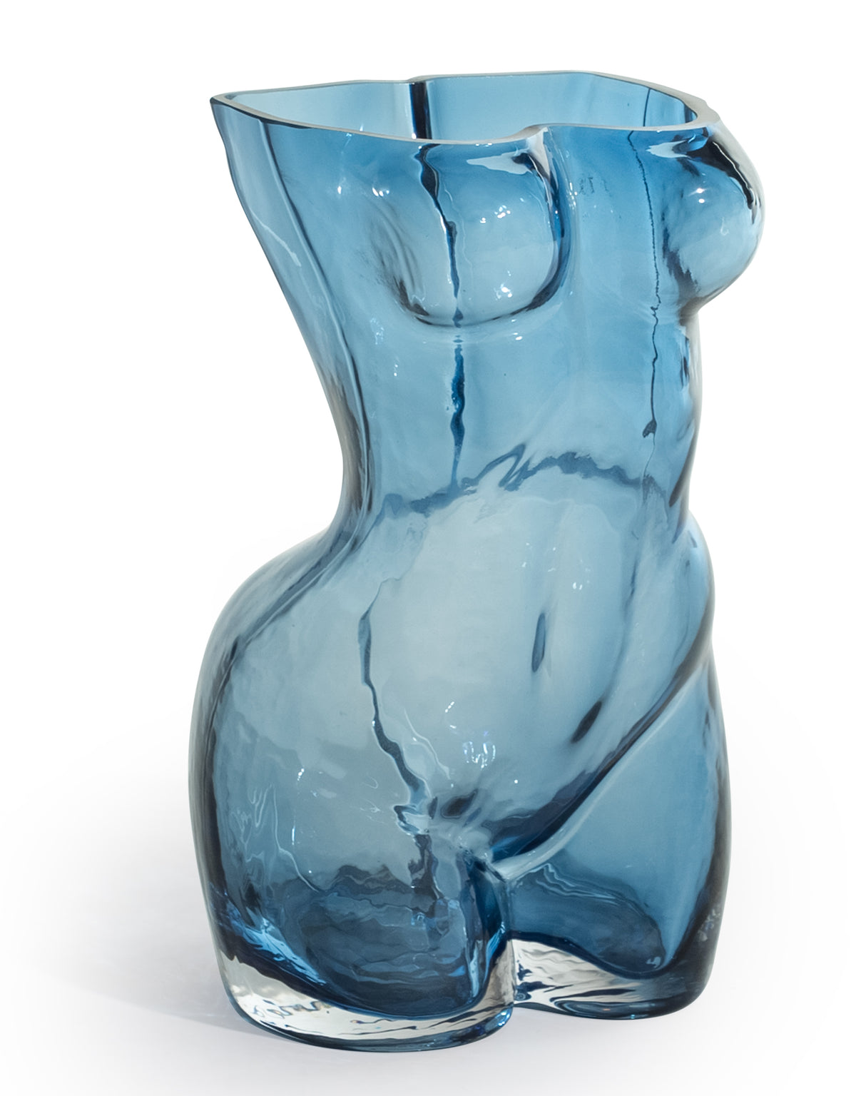 Large Blue Female Body Glass Vase - GW150