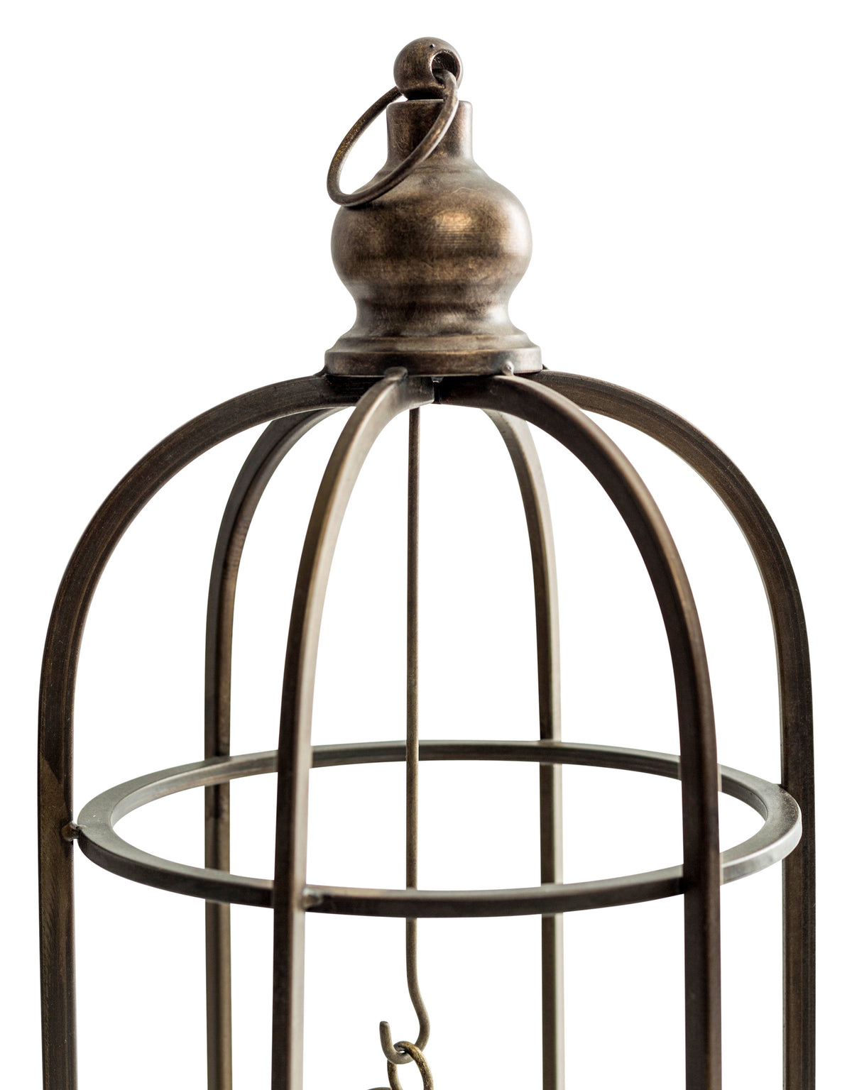 Industrial Metal Large Bird Cage Lantern / Candle Holder - HLG14