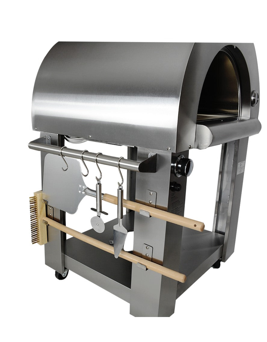 Stainless Steel Outdoor Pizza Oven with Accessories - PIZ001