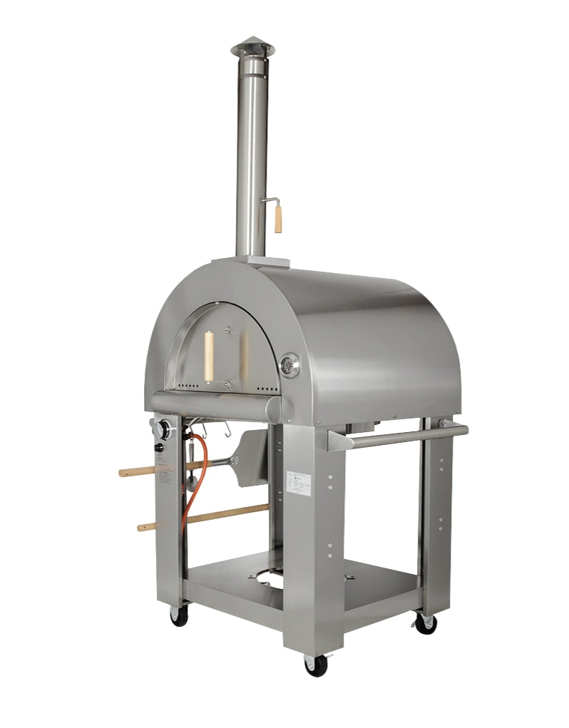 Stainless Steel Outdoor Pizza Oven with Accessories - PIZ001