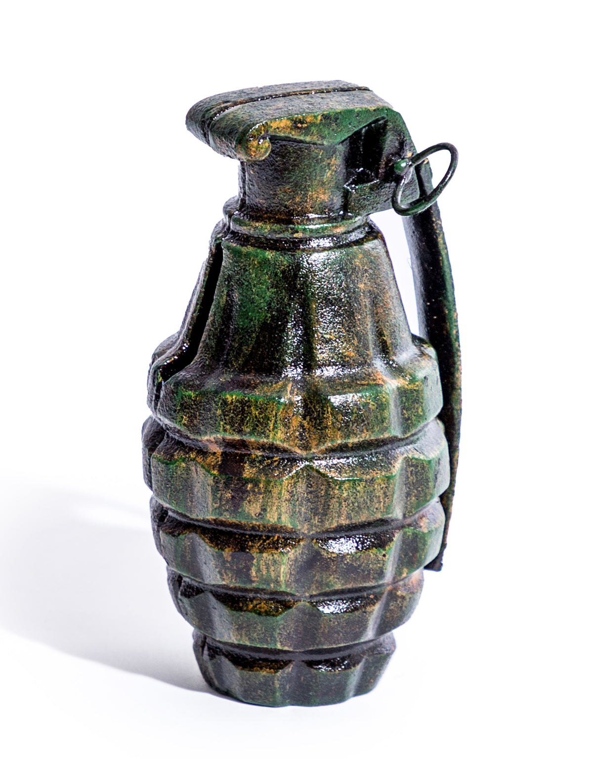 Cast Iron Hand Grenade Ornament / Coin Bank - STM77