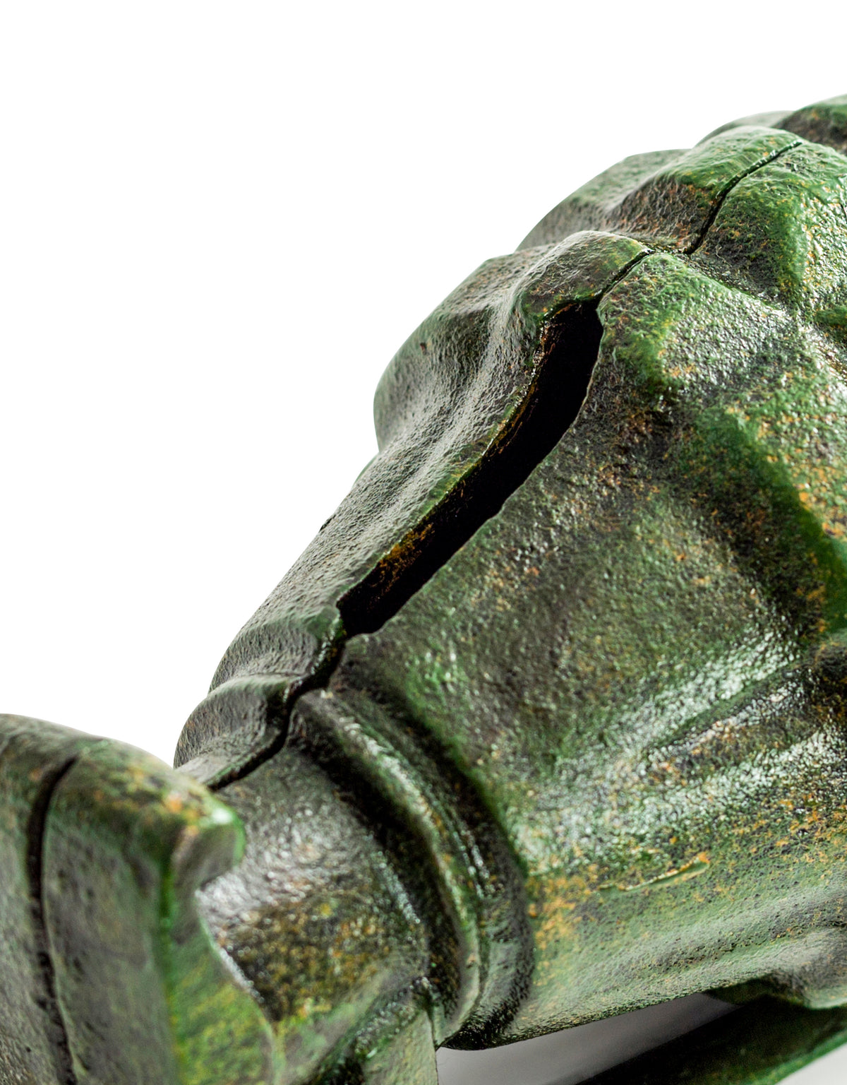 Cast Iron Hand Grenade Ornament / Coin Bank - STM77