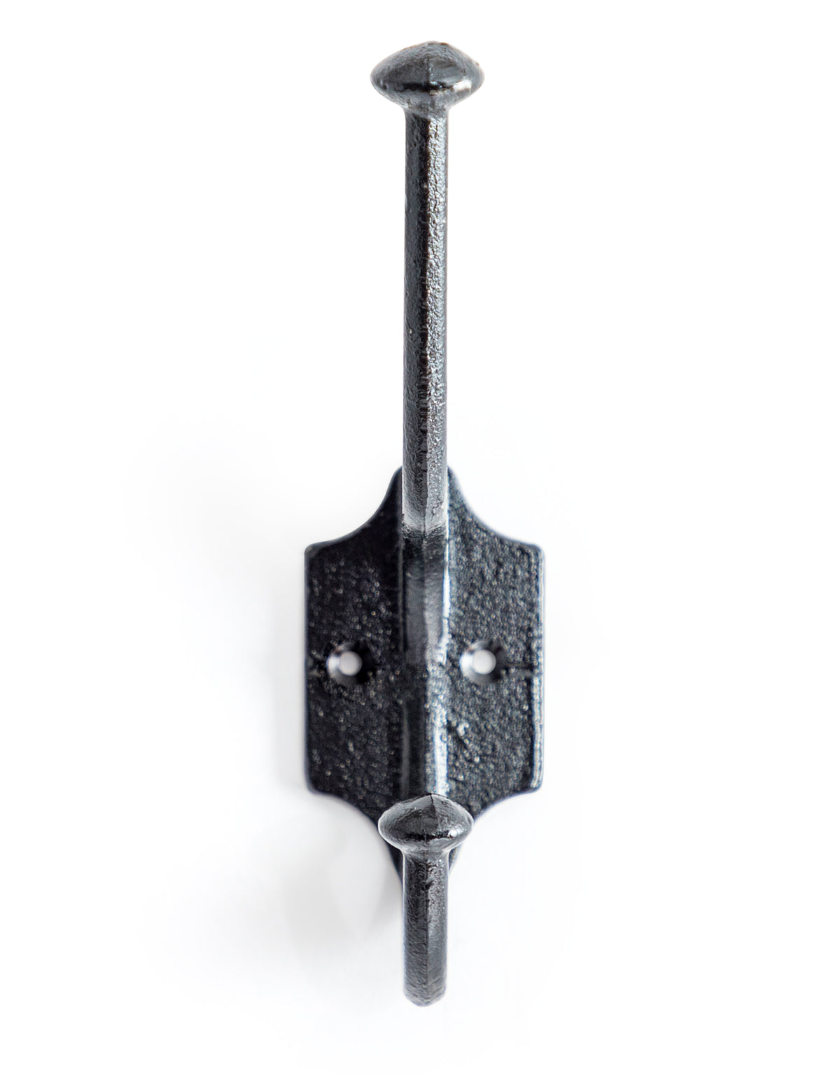 Cast Iron Industrial Black Coat Hook (to be bought in qtys of 5) - STM78