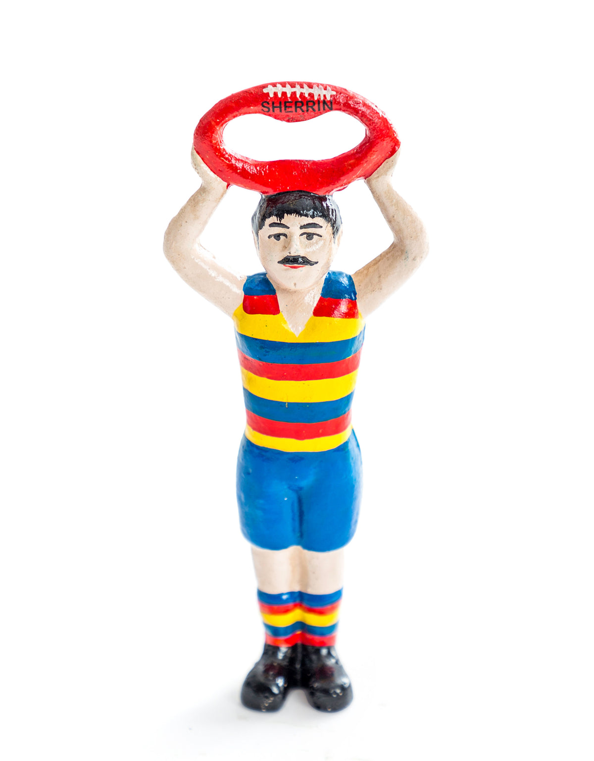 Cast Iron Football Player Bottle Opener - STM79