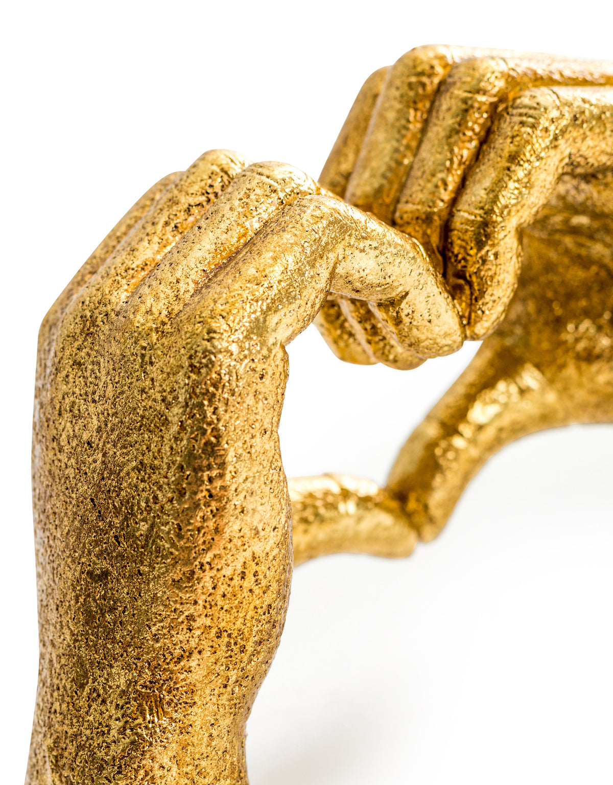 Antique Gold "Heart Hands" Ornament - CRT124