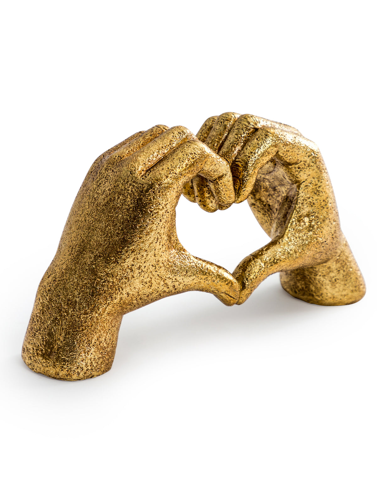Antique Gold "Heart Hands" Ornament - CRT124