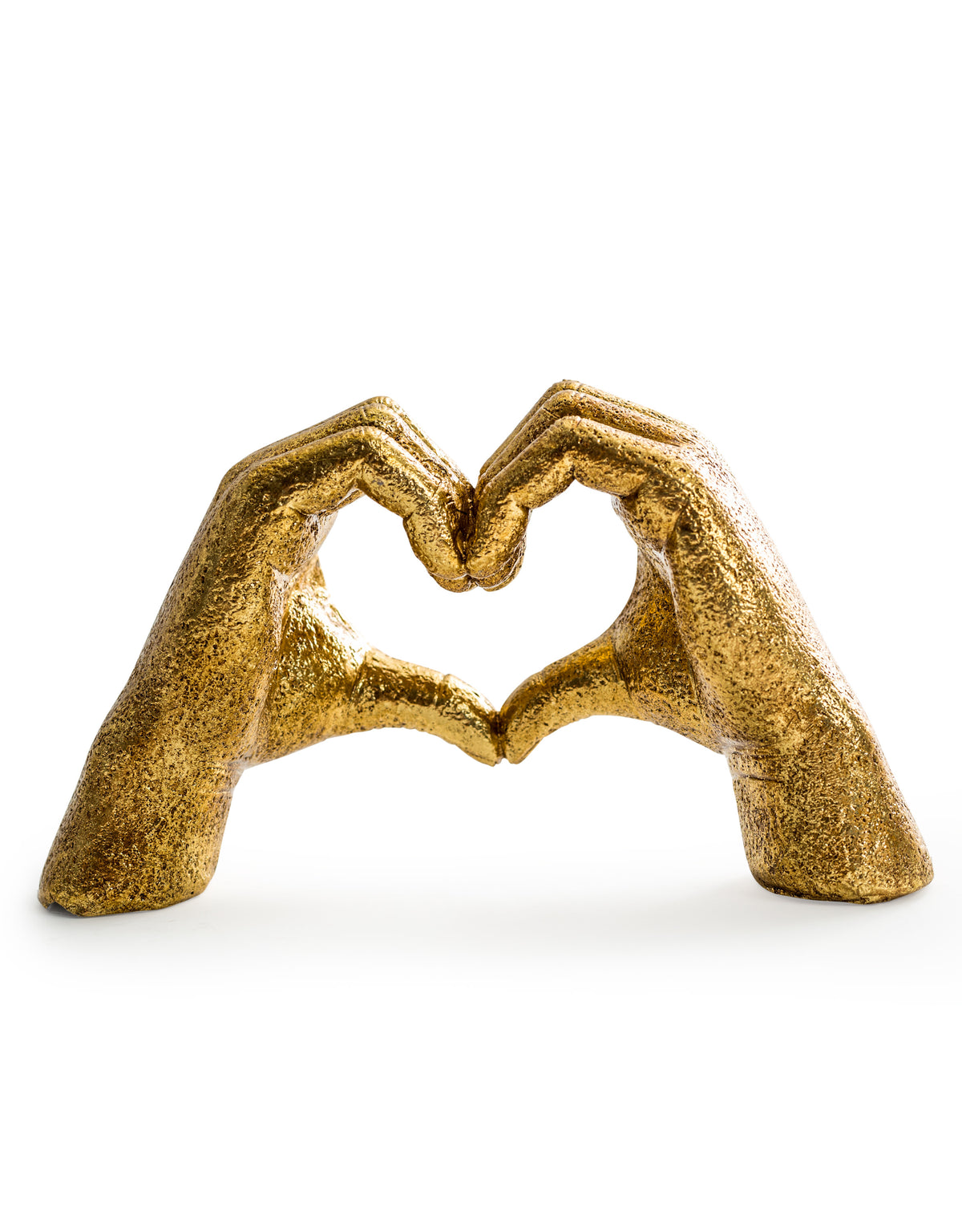 Antique Gold "Heart Hands" Ornament - CRT124