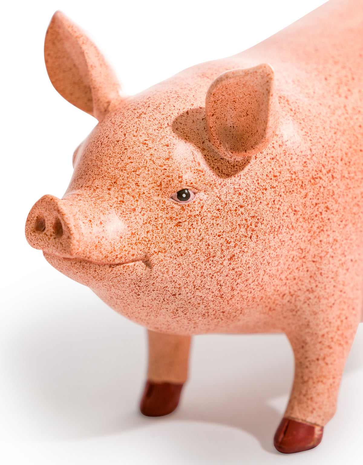 Ornamental Pink Pig Figure - BD79