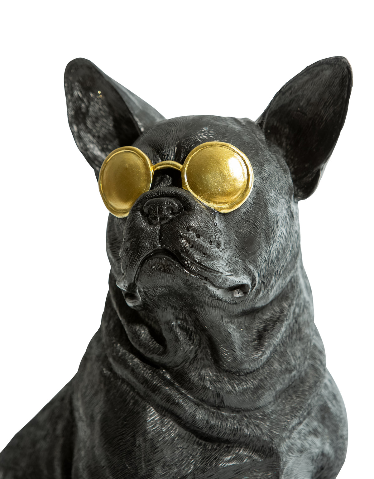 Large "Funky Frenchie" Sitting Bulldog Figure - FL129