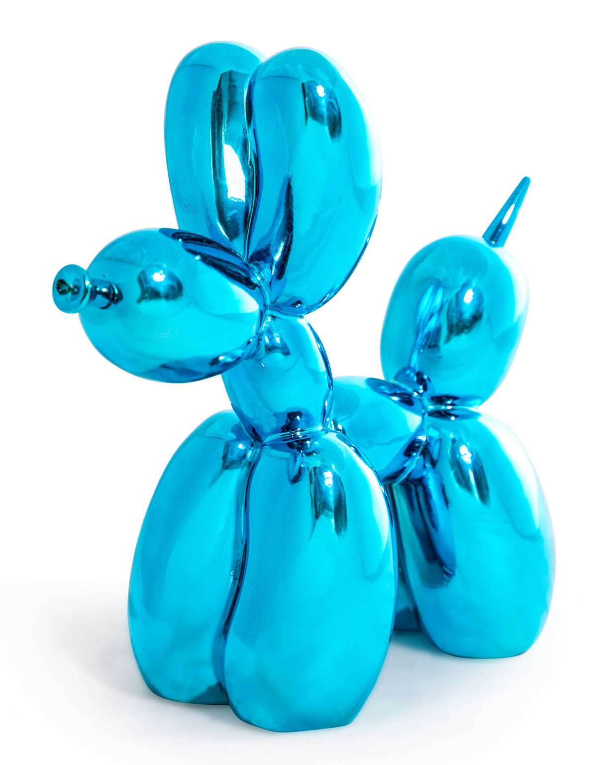Large Electro Blue Dog Figure - DVM54