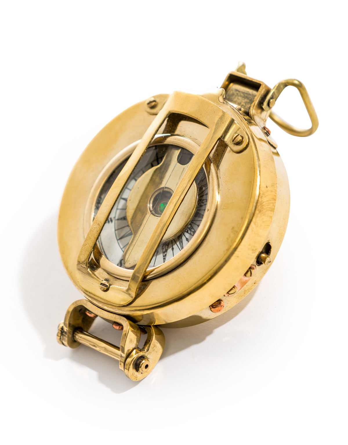 Polished "Stanley London" Navigation Compass - FMH33