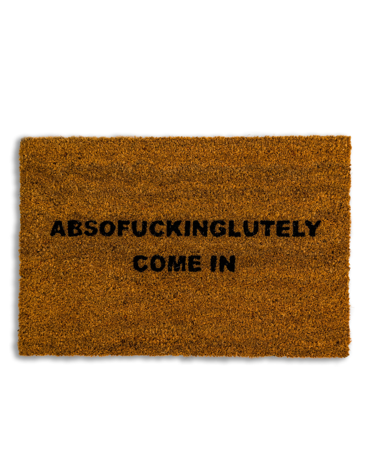 "Absofuckinglutely" Doormat - CDM14