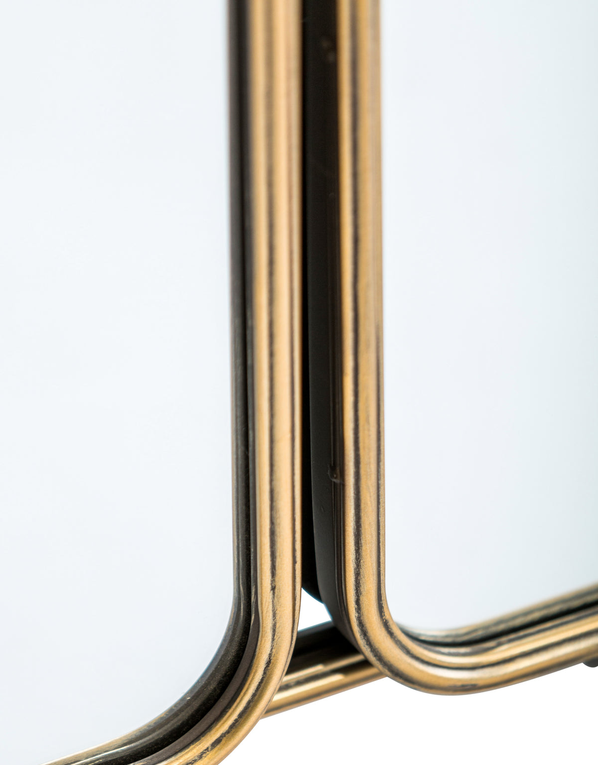 Industrial Large 3 Fold Wall Mirror - GMF12