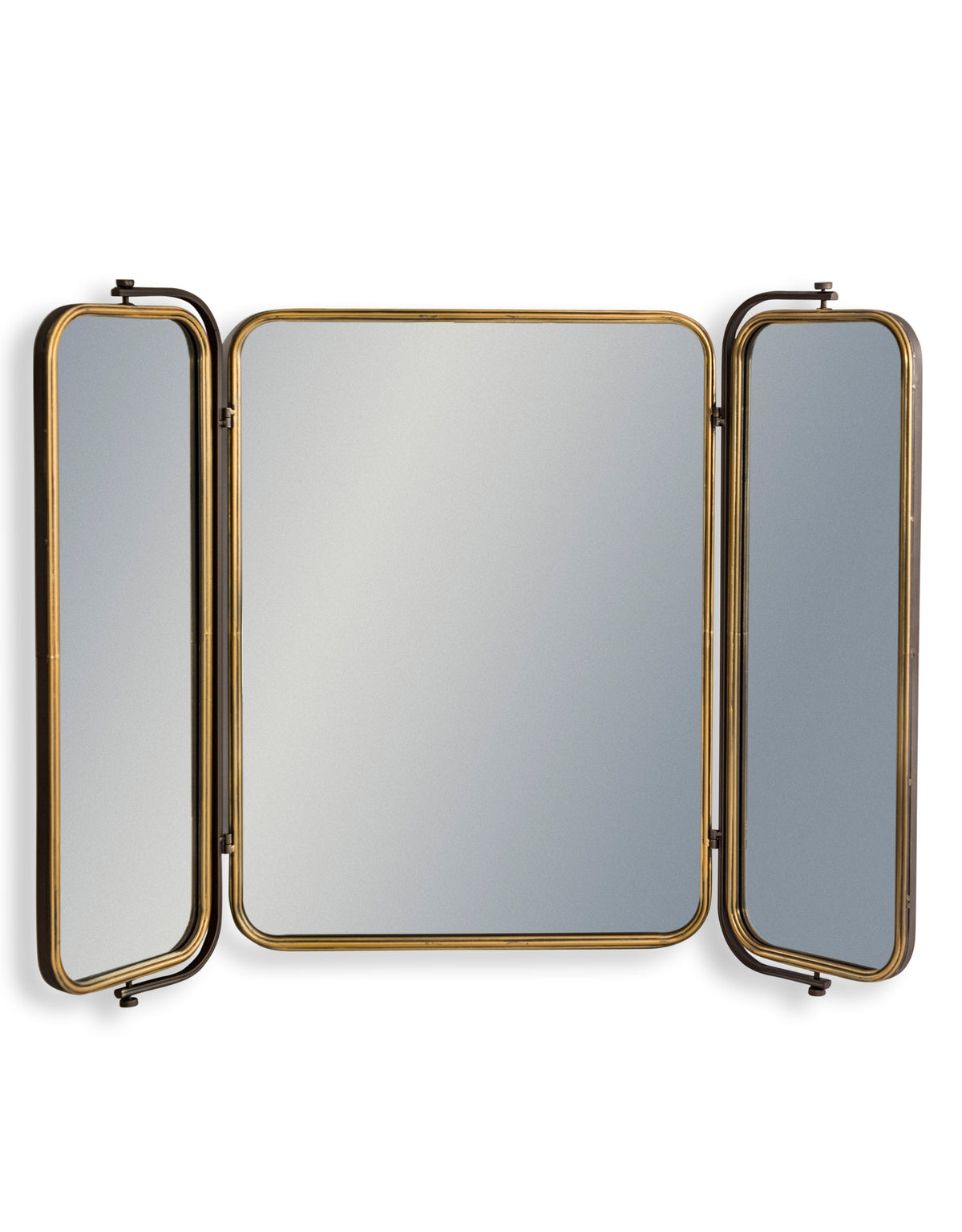 Industrial Large 3 Fold Wall Mirror - GMF12