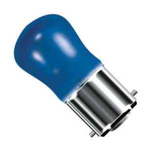 Small Sign Blue (Pygmy) 240v 15W B22d - Bell code 02550