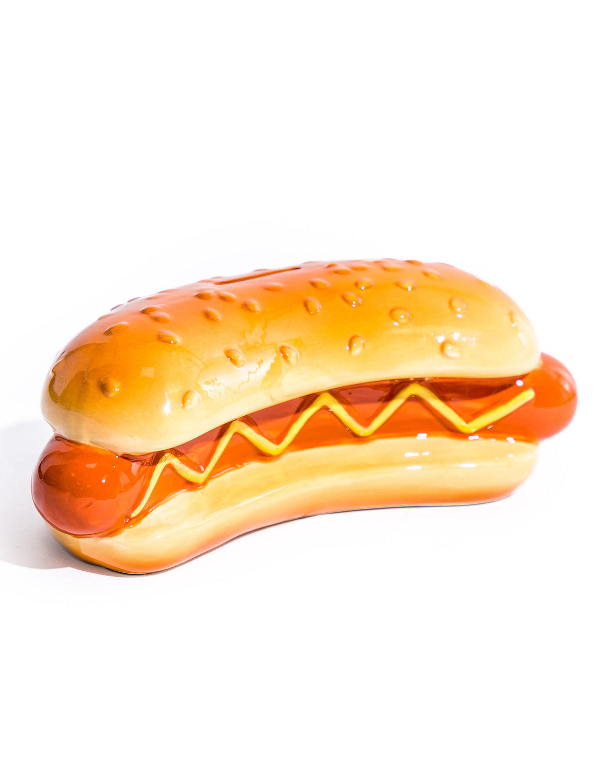 Ceramic Hotdog Money Bank - HDP12