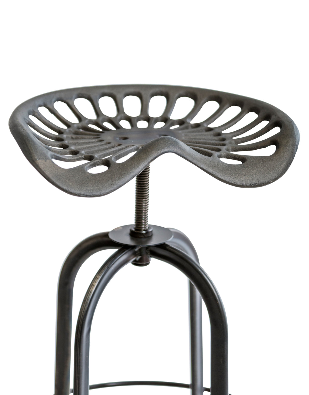 Industrial "Tractor-Seat" Style Adjustable Bar Stool - CL147